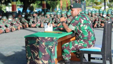 VIVA Militer: Danyonif Raider Khusus 753/AVT, Mayor Inf Justus Bernard Mara