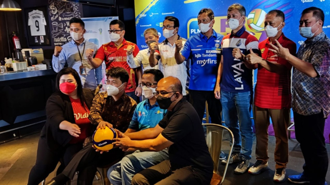 Konferensi pers Proliga 2022