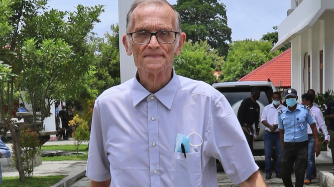 Mantan pasturÂ Richard Daschbach dinyatakan bersalah melakukan pelecehan seksual terhadap gadis-gadis muda di bawah asuhannya. (AP: Raimundos OkiÂ Â )