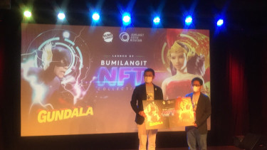 NFT Bumilangit versi Gundala dan Sri Asih akan diterbitkan dalam jumlah terbatas