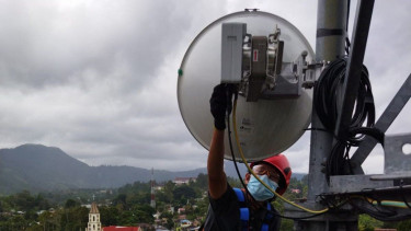 Menara BTS XL Axiata.
