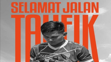 Kiper klub Liga 3, Taufik Ramsyah meninggal dunia 