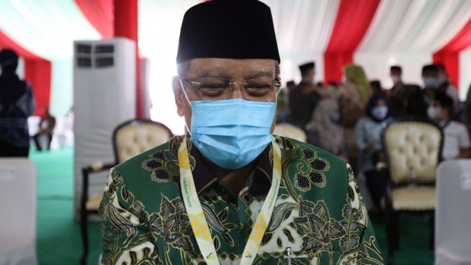 Said Aqil Siradj di Muktamar NU ke-34 di Lampung.