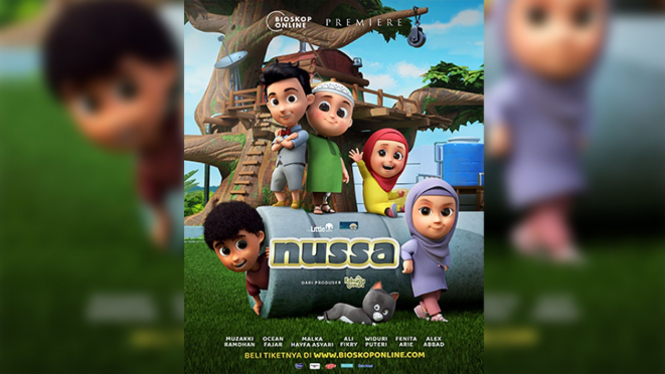 Fillm Nussa tayang di Bioskop Online 25 Desember 2021