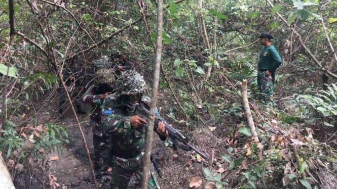 VIVA Militer: Prajurit Korps Marinir TNI Angkatan Laut
