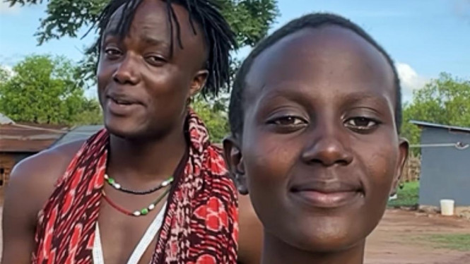 Kakak-beradik asal Tanzania, Kili dan Neema Paul.