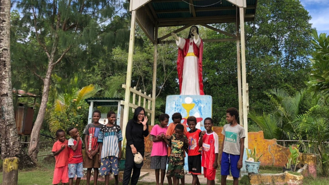 Anak-anak Papua yang merupakan sumber daya manusia Papua di masa depan
