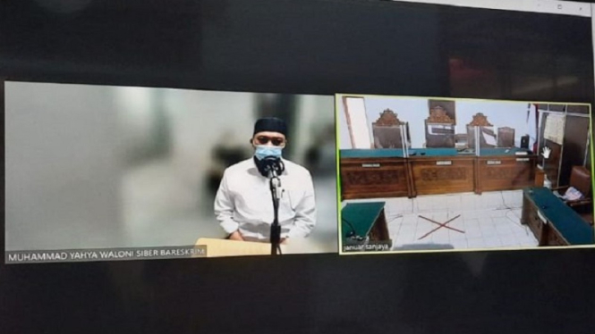 Yahya Waloni, terdakwa kasus penghasutan permusuhan dan SARA 