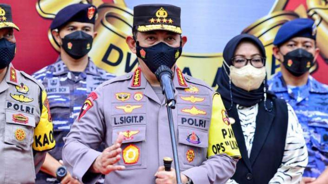 Kapolri Jenderal Listyo Sigit Prabowo.