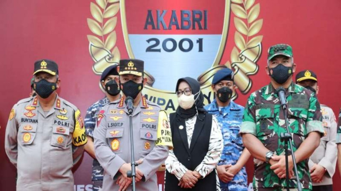 Kapolri menghadiri acara puncak alumni AKABRI 2001