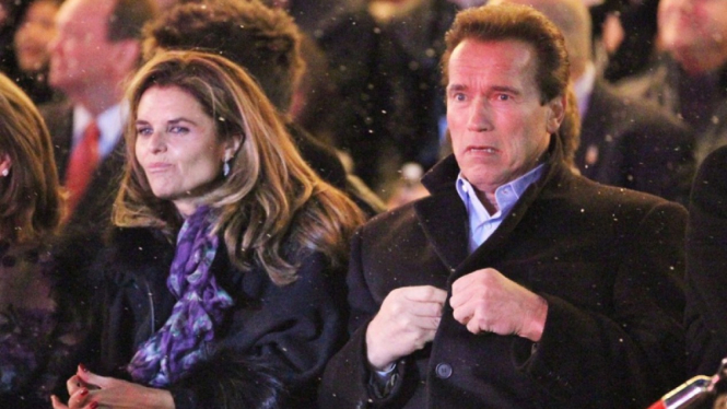 Arnold Schwarzenegger dan Maria Shriver.