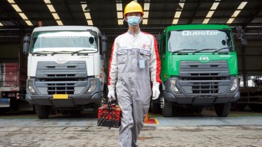 Layanan purna jual UD Trucks di Indonesia.