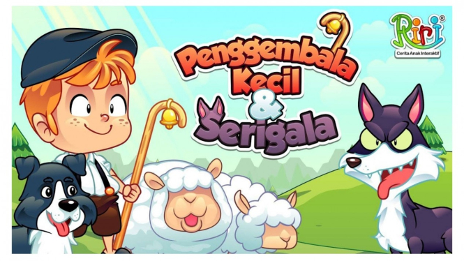 cerpen anak gembala dan serigala