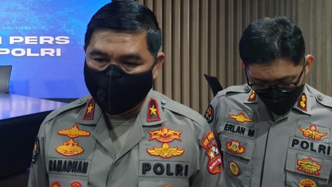 Kepala Bagian Penerangan Umum Divisi Humas Polri, Brigjen Ahmad Ramadhan