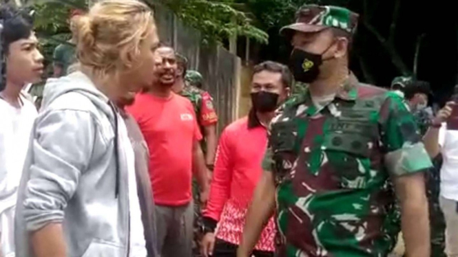 Habib Bahar Smith cekcok dengan Danrem Brigjen Achmad Fauzi.