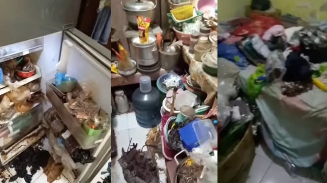 Viral Dapur Bude Berantakan hingga Tempat Tidur