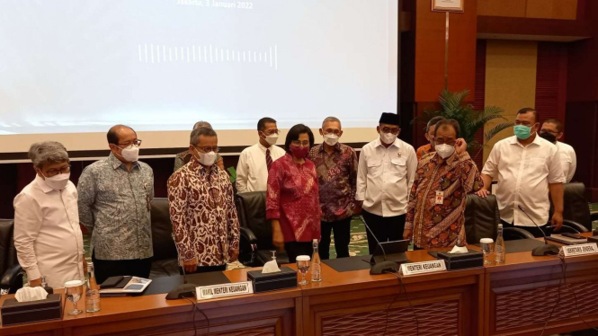 Menteri Keuangan Sri Mulyani saat Paparan APBN 2021.