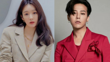 G-Dragon dan Kang Min Kyung Davichi.