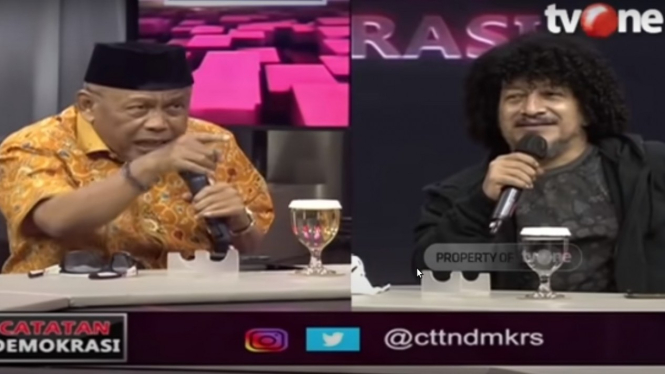 Debat Eggi Sudjana dengan Zen Assegaf alias Habib Kribo.
