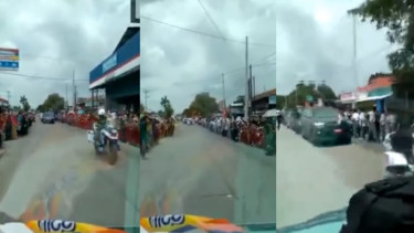 Viral Rombongan Presiden Beri Jalan Ambulans