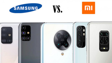 Ponsel Samsung Vs Xiaomi.