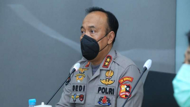 Kepala Divisi Humas Polri Irjen Dedi Prasetyo