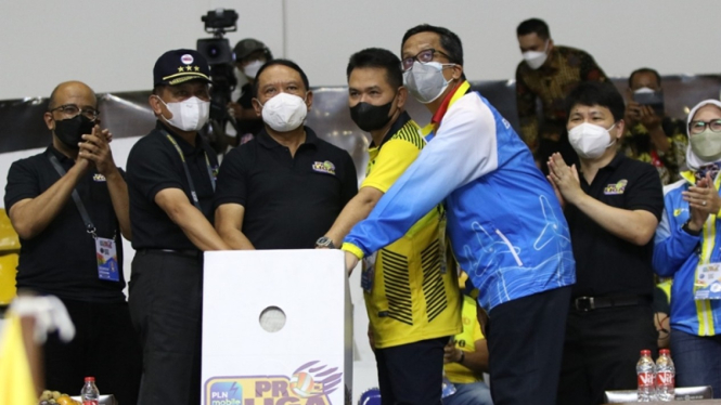 Menpora Zainudin Amali buka Proliga 2022