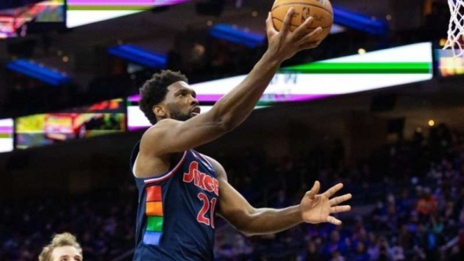 Pemain Philadelphia 76ers, Joel Embiid.
