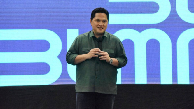 Menteri BUMN Erick Thohir 