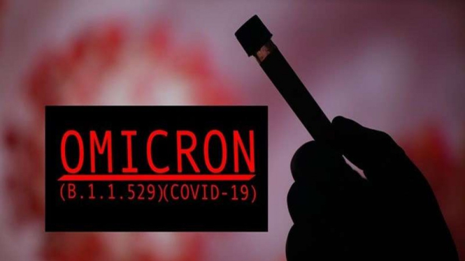COVID-19 varian Omicron.