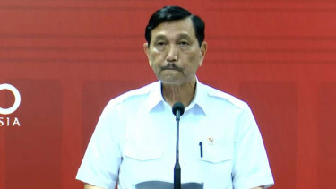 Menko Marves, Luhut Binsar Pandjaitan.