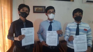 Kuasa Hukum MKA terduga pelaku kasus pemerkosaan mahasiswi UMY.