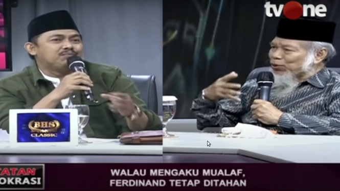 Rofi'i Mukhlis saling sanggah dengan Abdullah Hehamahua di Catatan Demokrasi.