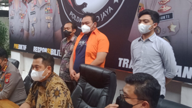 Fico Fachriza di Polda Metro Jaya.