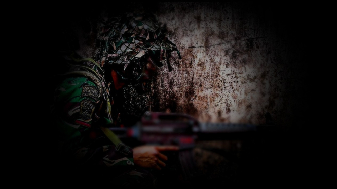 VIVA Militer: Prajurit Yonif Raider 303/SSM, Kostrad TNI (Ilustrasi).