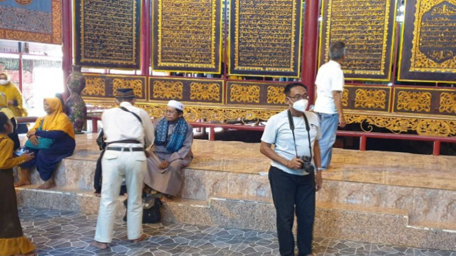 Objek Wisata Alquran Akbar di Ponpes Gandus Tetap Buka