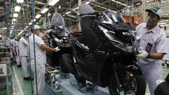 Pabrik AHM motor Honda