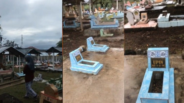 Viral, Kuburan Upin dan Ipin Ternyata di Palu bukan di Malaysia