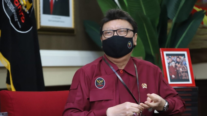 Menteri Pendayagunaan Aparatur Negara dan Reformasi Birokrasi (PANRB), Tjahjo Kumolo.