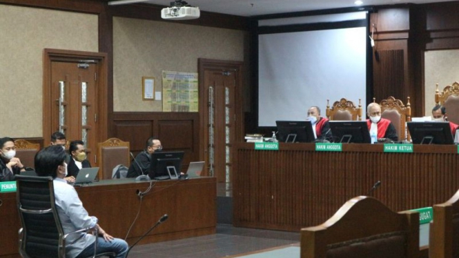 Sidang vonis terdakwa Asabri Heru Hidayat