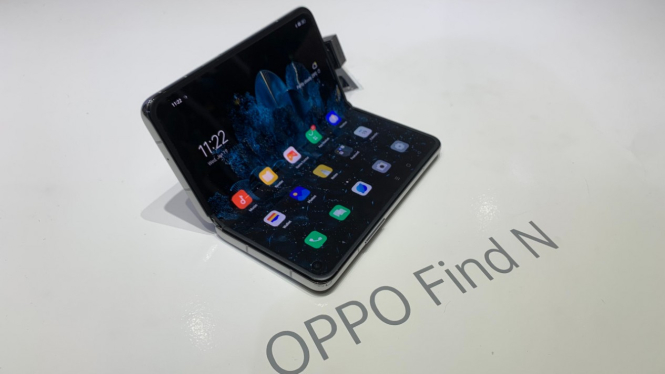 Ponsel lipat Oppo Find N.