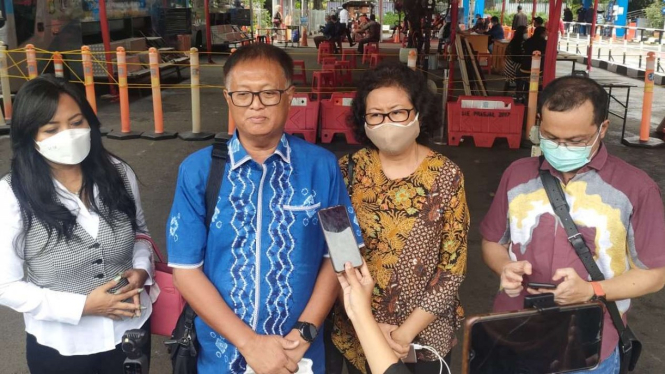 Pembeli Apartemen Antasari 45 yang Mangkrak di Polda Metro Jaya.