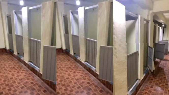 Viral Model Pintu Toilet Pendek 