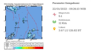 Gempa bumi di Sulawesi Utara