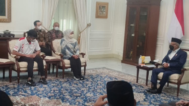 Mario Suryo Aji menemui Wapres RI Ma'ruf Amin