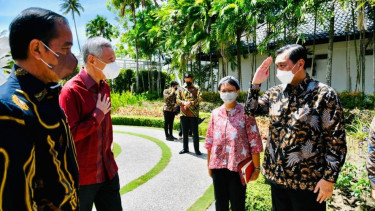 Pertemuan Bilateral Presiden Jokowi dengan PM Lee, Selasa 25 Januari 2022.