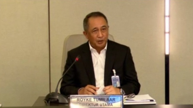 Direktur Utama BNI, Royke Tumilaar.