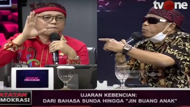 Debat Deddy Sitorus dengan Eggi Sudjana di Catatan Demokrasi tvOne