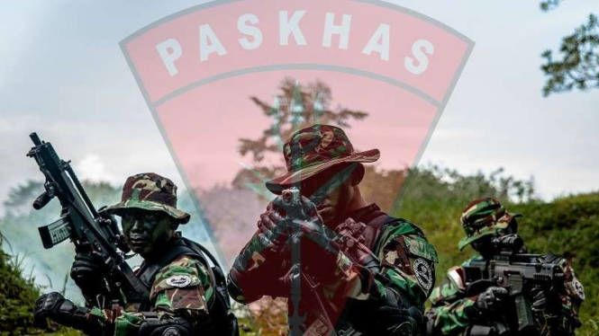 VIVA Militer: Prajurit Korps Paskhas TNI Angkatan Udara
