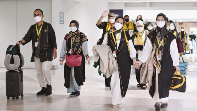 Jemaah umrah (Foto ilustrasi).